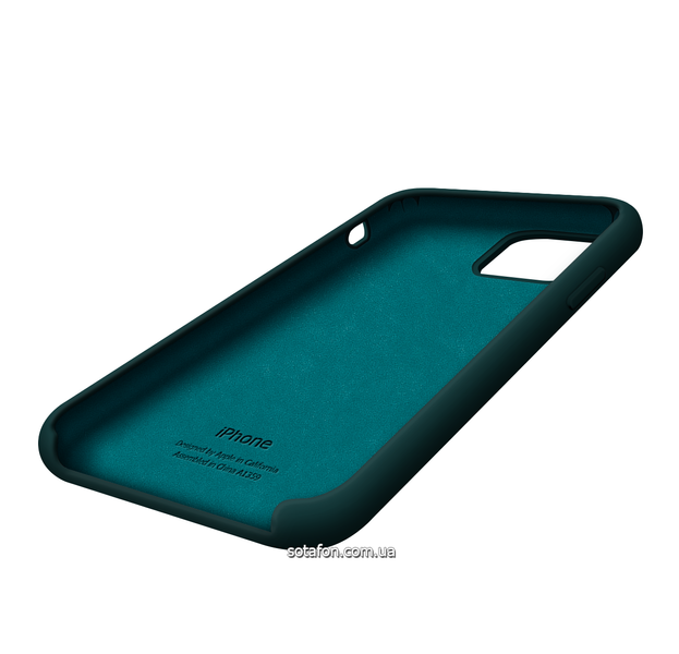 Чохол-накладка Silicone Case (AA) для iPhone 11 Pro Космічний синій 0088576290p фото | SOTAFON