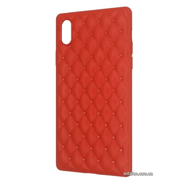 Чехол-накладка TPU Devia Charming Series case для iPhone X / Xs Красный 1001000383 фото