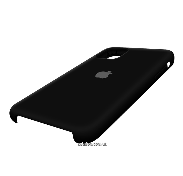 Чехол-накладка Silicone Case (AA) для iPhone 11 Pro Max Черный 0088576291p фото | SOTAFON