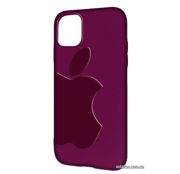 Чехол-накладка TPU Big Apple Case для iPhone 11 Фиолетовый 1001000361 фото