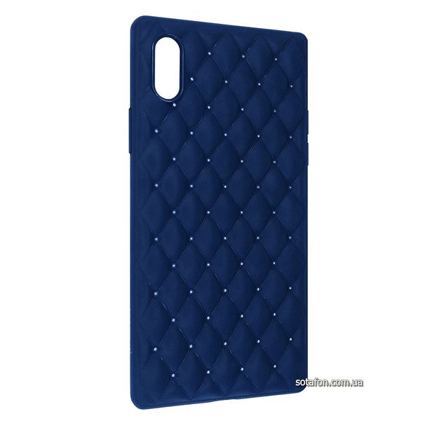 Чехол-накладка TPU Devia Charming Series case для iPhone X / Xs Синий 1001000387 фото