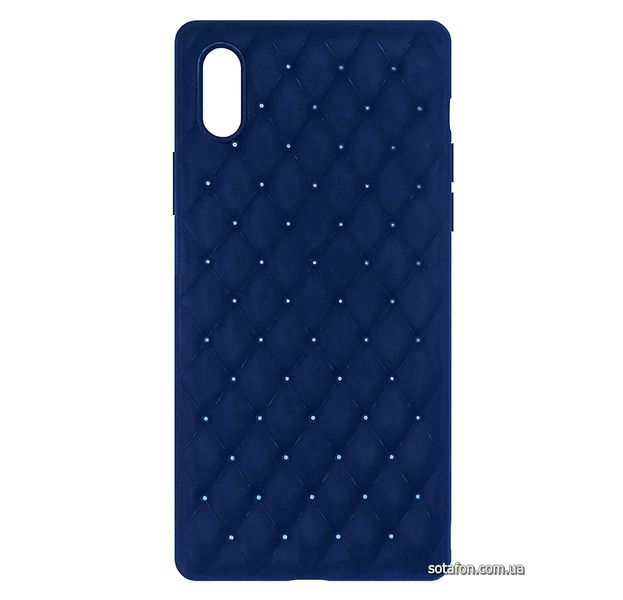 Чехол-накладка TPU Devia Charming Series case для iPhone X / Xs Синий 1001000387 фото