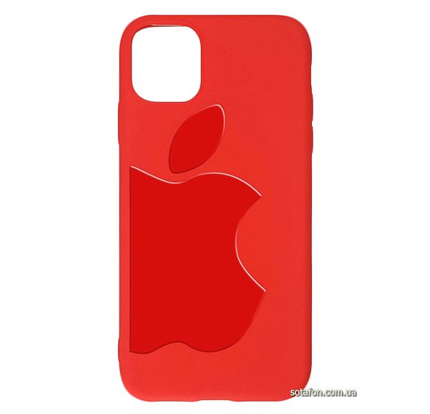 Чехол-накладка TPU Big Apple Case для iPhone 11 Красный 1001000362 фото