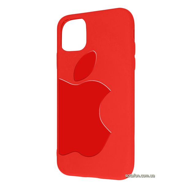 Чехол-накладка TPU Big Apple Case для iPhone 11 Красный 1001000362 фото