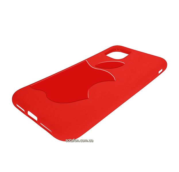 Чехол-накладка TPU Big Apple Case для iPhone 11 Красный 1001000362 фото