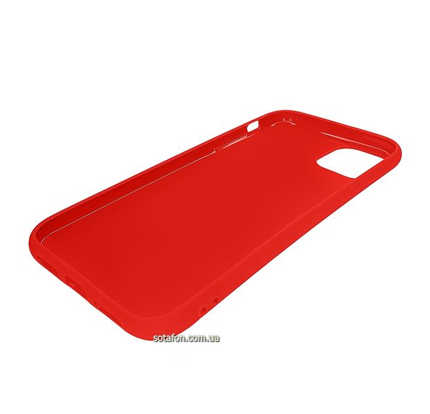 Чехол-накладка TPU Big Apple Case для iPhone 11 Красный 1001000362 фото