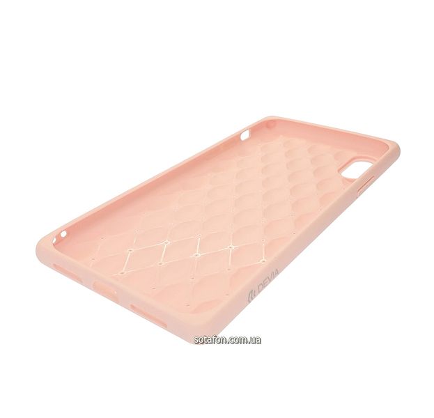 Чехол-накладка TPU Devia Charming Series case для iPhone X / Xs Розовый 1001000388 фото