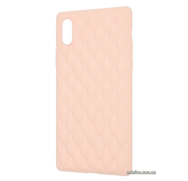 Чехол-накладка TPU Devia Charming Series case для iPhone X / Xs Розовый 1001000388 фото