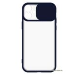 Чехол-накладка TPU+PC Camera Protect Matte Case для iPhone 12 mini Темно-синий 1001000324 фото