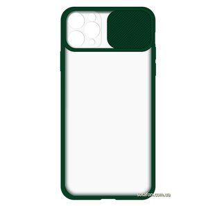 Чохол-накладка TPU+PC Camera Protect Matte Case для iPhone 11 Pro Max Лісовий зелений 1001000320 фото | SOTAFON