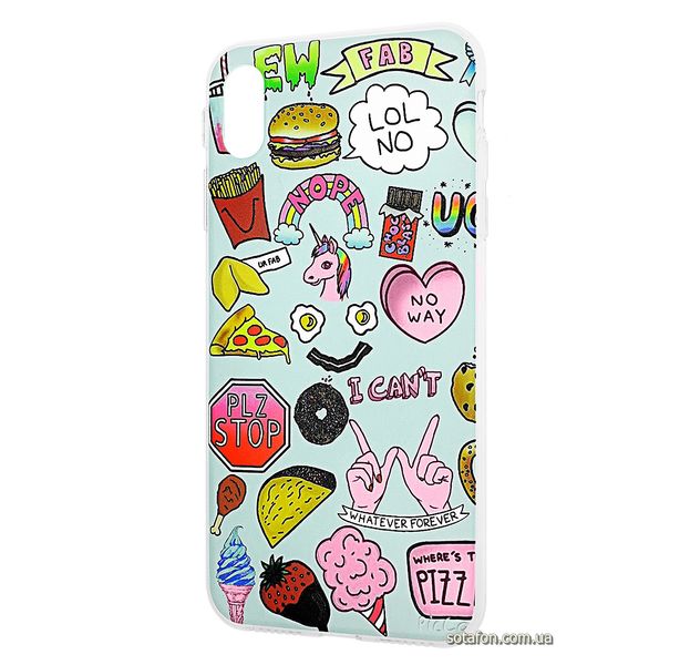 Чохол-накладка TPU Lovely Case Young Style для iPhone Xs Max (Nope) 1012565 фото