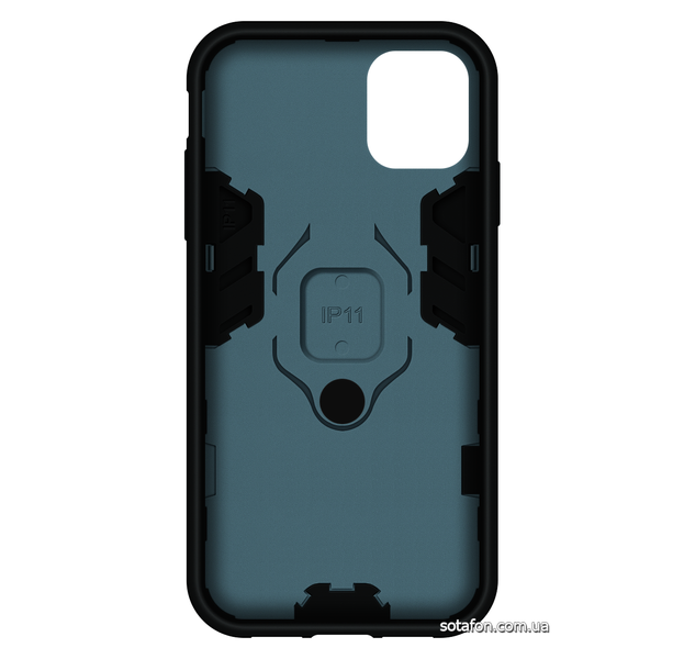 Противоударный чехол-накладка Transformer Ring for Magnet для iPhone 11 Серый (Metal Slate) 0088576187p фото | SOTAFON