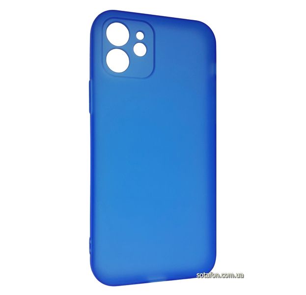 Чехол-накладка TPU Acid Color Case для iPhone 12 Голубой 1001000296 фото