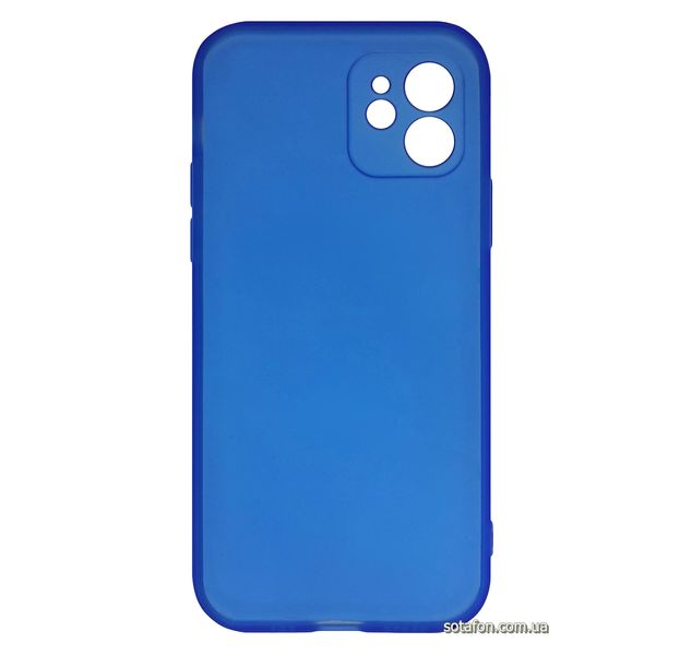 Чехол-накладка TPU Acid Color Case для iPhone 12 Голубой 1001000296 фото