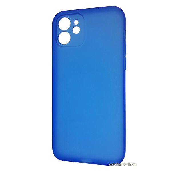 Чехол-накладка TPU Acid Color Case для iPhone 12 Голубой 1001000296 фото