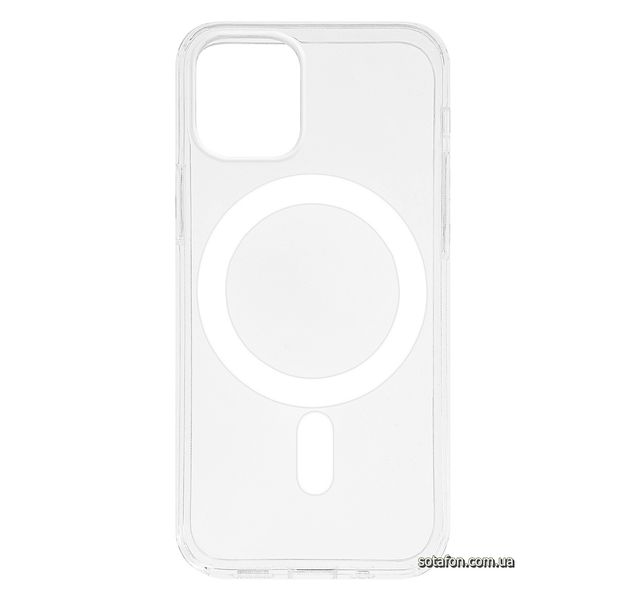 Чехол-накладка TPU Hoco Magnetic Protective Case для iPhone 12 mini Прозрачный 0088576156p фото