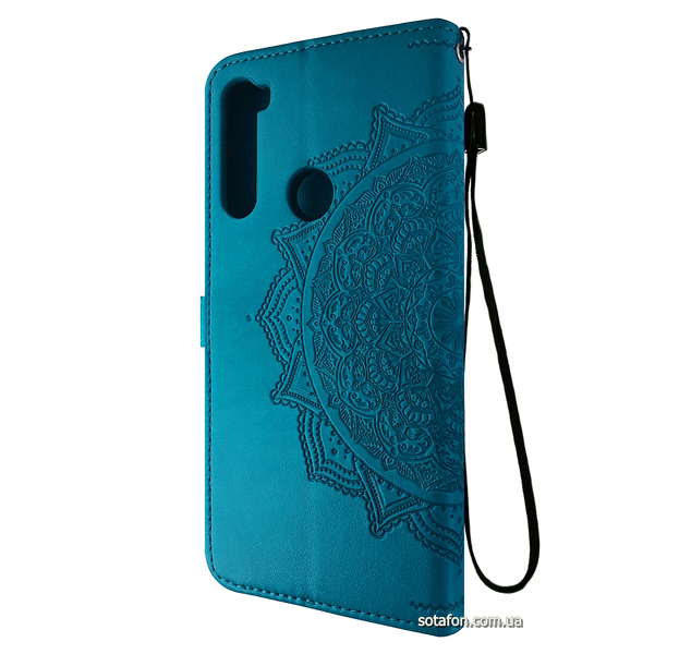 Шкіряний чохол-книжка Art Case для Xiaomi Redmi Note 8 Синій 0088576205p фото