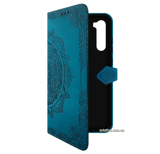 Шкіряний чохол-книжка Art Case для Xiaomi Redmi Note 8 Синій 0088576205p фото