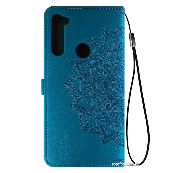 Шкіряний чохол-книжка Art Case для Xiaomi Redmi Note 8 Синій 0088576205p фото