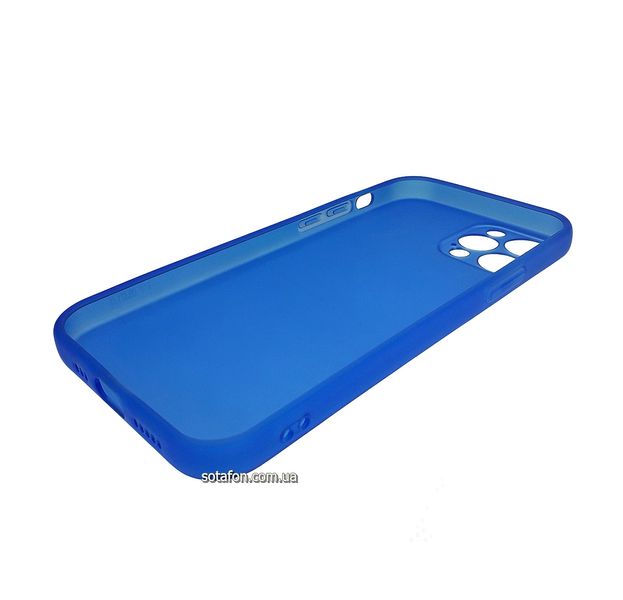 Чехол накладка TPU Acid Color Case для iPhone 12 Pro Голубой 1001000297 фото