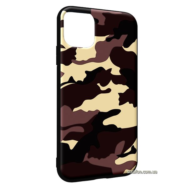 Чохол-накладка TPU Camouflage Case для iPhone 11 Коричневий 1001000364 фото