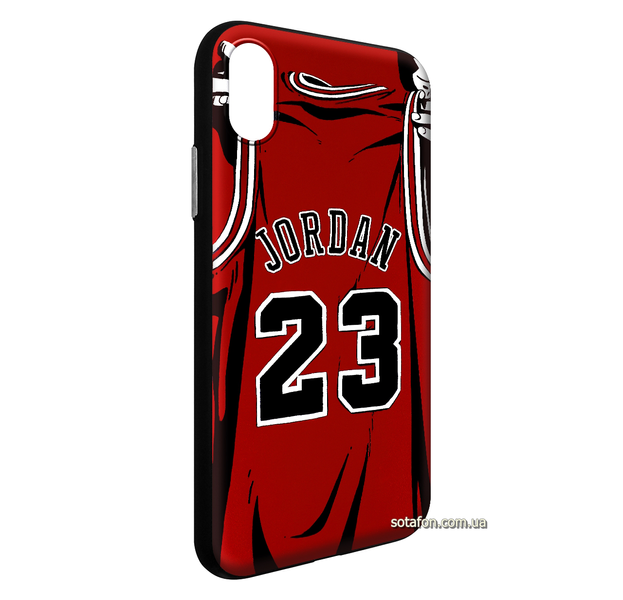 Чохол-накладка TPU+PC Creative case для iPhone X / Xs (Jordan 23) 0088576206p фото