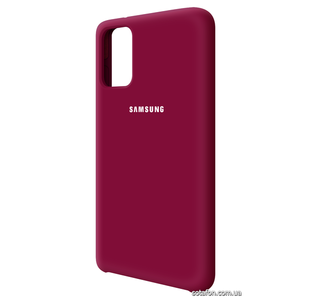 Чехол-накладка Silicone Cover (AA) для Samsung Galaxy S20 Plus 4G SM-G985F / S20 Plus 5G SM-G986U Пурпурный 0088576247p фото | SOTAFON