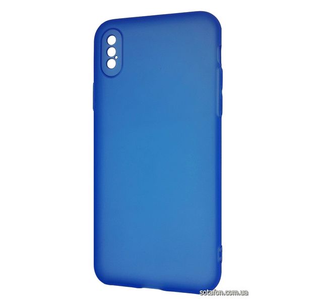 Чохол-накладка TPU Acid Color Case для iPhone X / Xs Блакитний 1001000299 фото