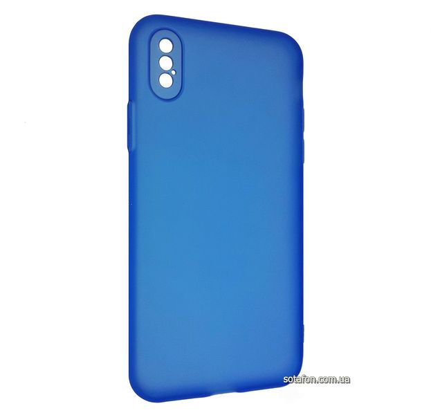 Чохол-накладка TPU Acid Color Case для iPhone X / Xs Блакитний 1001000299 фото