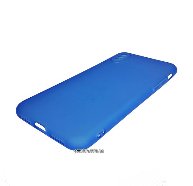 Чехол-накладка TPU Acid Color Case для iPhone X / Xs Голубой 1001000299 фото