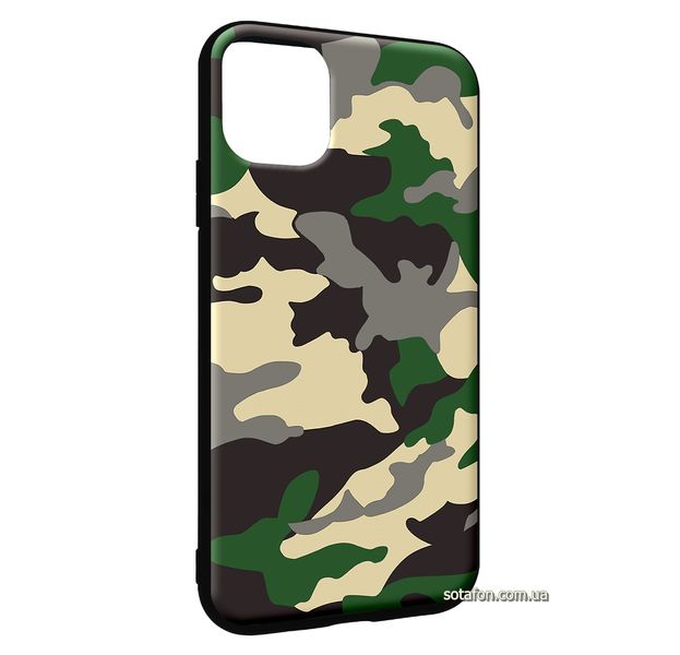 Чехол-накладка TPU Camouflage Case для iPhone 11 Зеленый 1001000365 фото