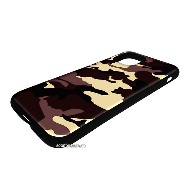 Чехол-накладка TPU Camouflage Case для iPhone 11 Pro Коричневый 1001000366 фото