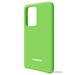 Чохол-накладка Silicone Cover (AA) для Samsung Galaxy S20 Ultra SM-G988 Салатовий 0088576295p фото 3 | SOTAFON