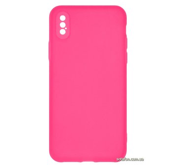 Чохол-накладка TPU Acid Color Case для iPhone X / Xs Рожевий 1001000300 фото