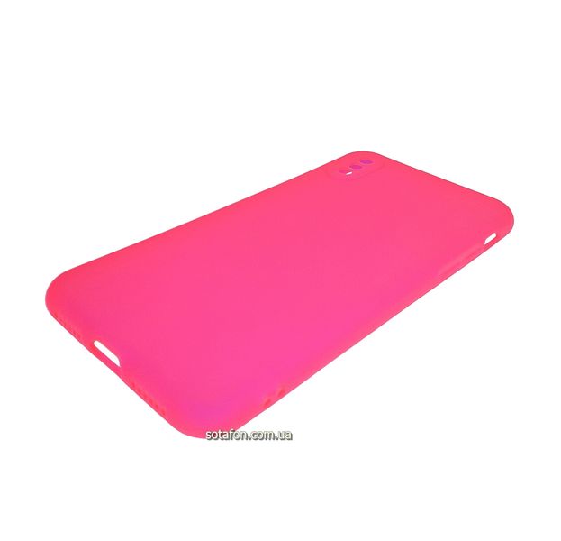 Чохол-накладка TPU Acid Color Case для iPhone X / Xs Рожевий 1001000300 фото