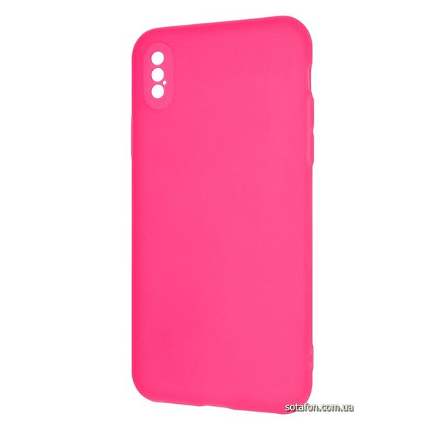 Чохол-накладка TPU Acid Color Case для iPhone X / Xs Рожевий 1001000300 фото