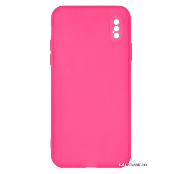 Чехол-накладка TPU Acid Color Case для iPhone X / Xs Розовый 1001000300 фото