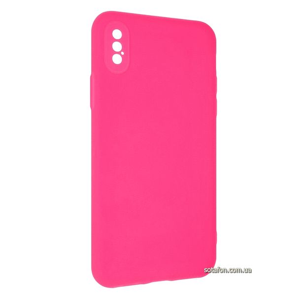 Чохол-накладка TPU Acid Color Case для iPhone X / Xs Рожевий 1001000300 фото