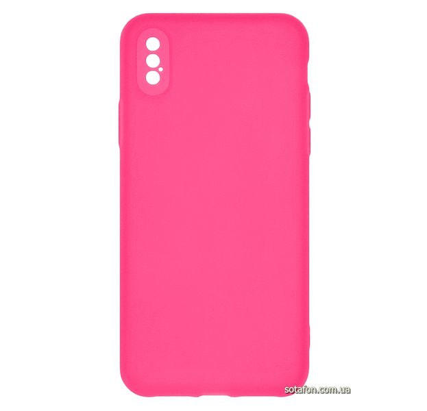 Чохол-накладка TPU Acid Color Case для iPhone X / Xs Рожевий 1001000300 фото