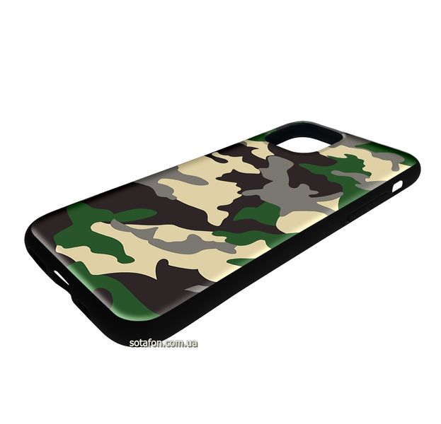 Чехол-накладка TPU Camouflage Case для iPhone 11 Pro Зеленый 1001000367 фото