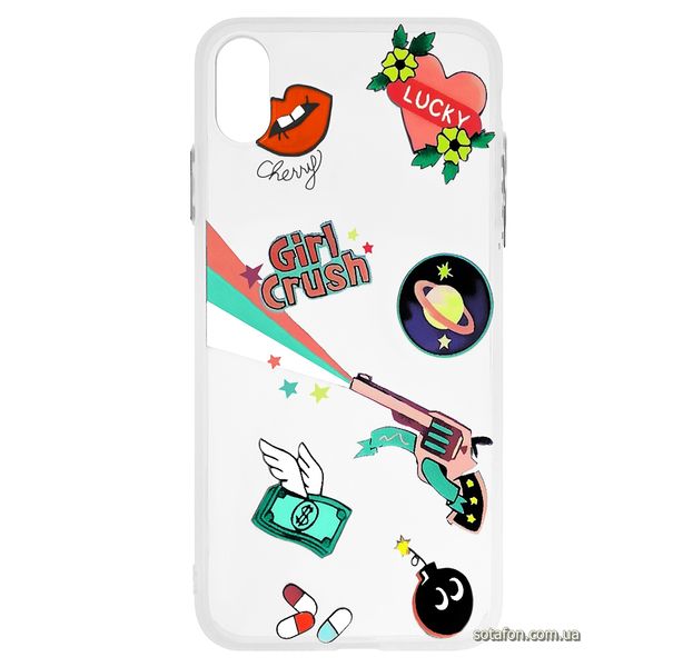 Чехол-накладка TPU+PC Great world series case для iPhone Xs Max (Girl Crush) 1012538 фото