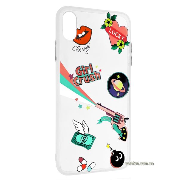 Чехол-накладка TPU+PC Great world series case для iPhone Xs Max (Girl Crush) 1012538 фото