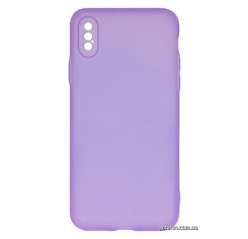 Чохол-накладка TPU Acid Color Case для iPhone X / Xs Фіолетовий 1001000301 фото