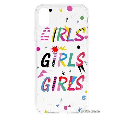 Чохол-накладка TPU Lovely Case Young Style для iPhone X / Xs (Girls) 1012562 фото
