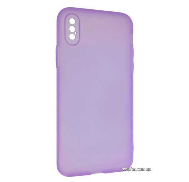 Чохол-накладка TPU Acid Color Case для iPhone X / Xs Фіолетовий 1001000301 фото