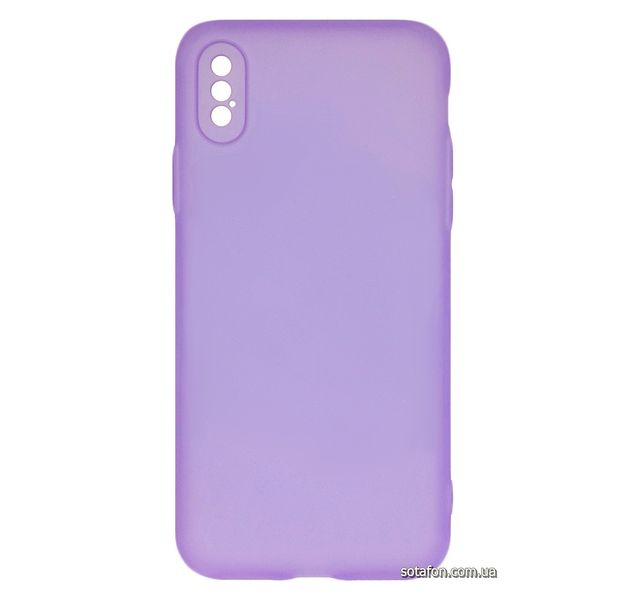 Чехол-накладка TPU Acid Color Case для iPhone X / Xs Фиолетовый 1001000301 фото