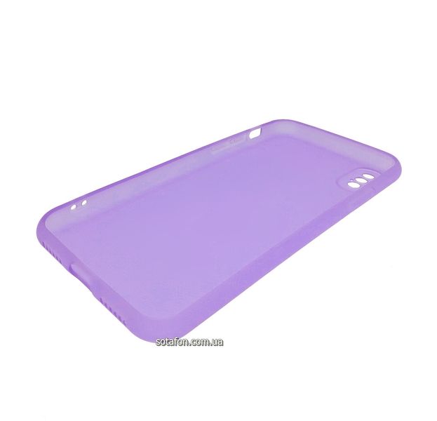 Чохол-накладка TPU Acid Color Case для iPhone X / Xs Фіолетовий 1001000301 фото