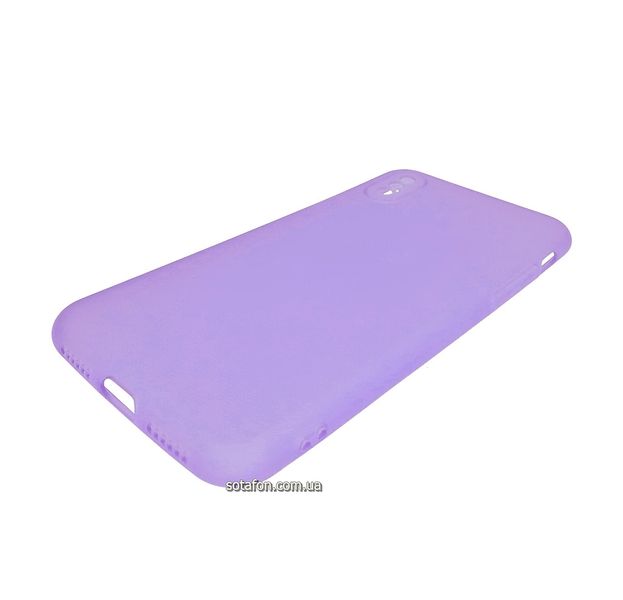 Чехол-накладка TPU Acid Color Case для iPhone X / Xs Фиолетовый 1001000301 фото