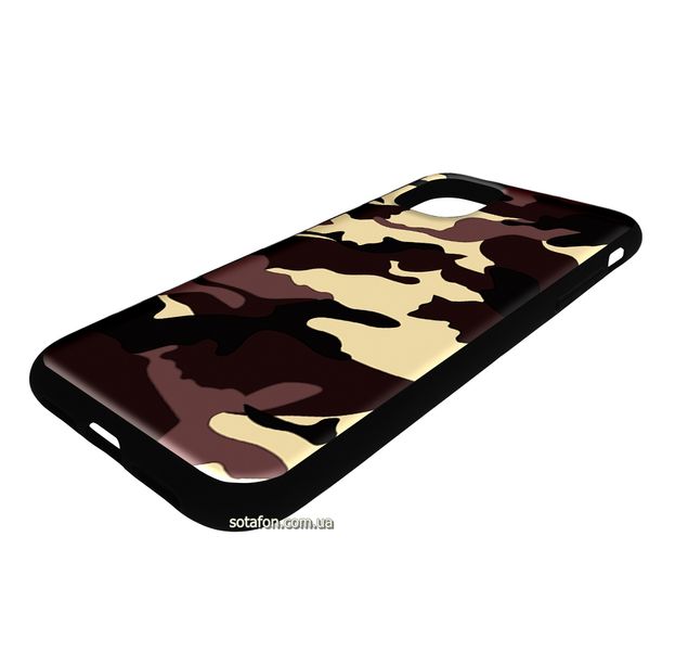 Чехол-накладка TPU Camouflage Case для iPhone 11 Pro Max Коричневый 1001000368 фото