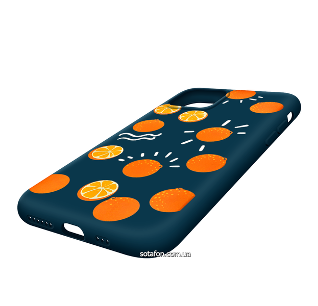 Чохол-накладка TPU Liquid Silicone Cover для iPhone 11 Pro (Апельсин) 1012540 фото | SOTAFON